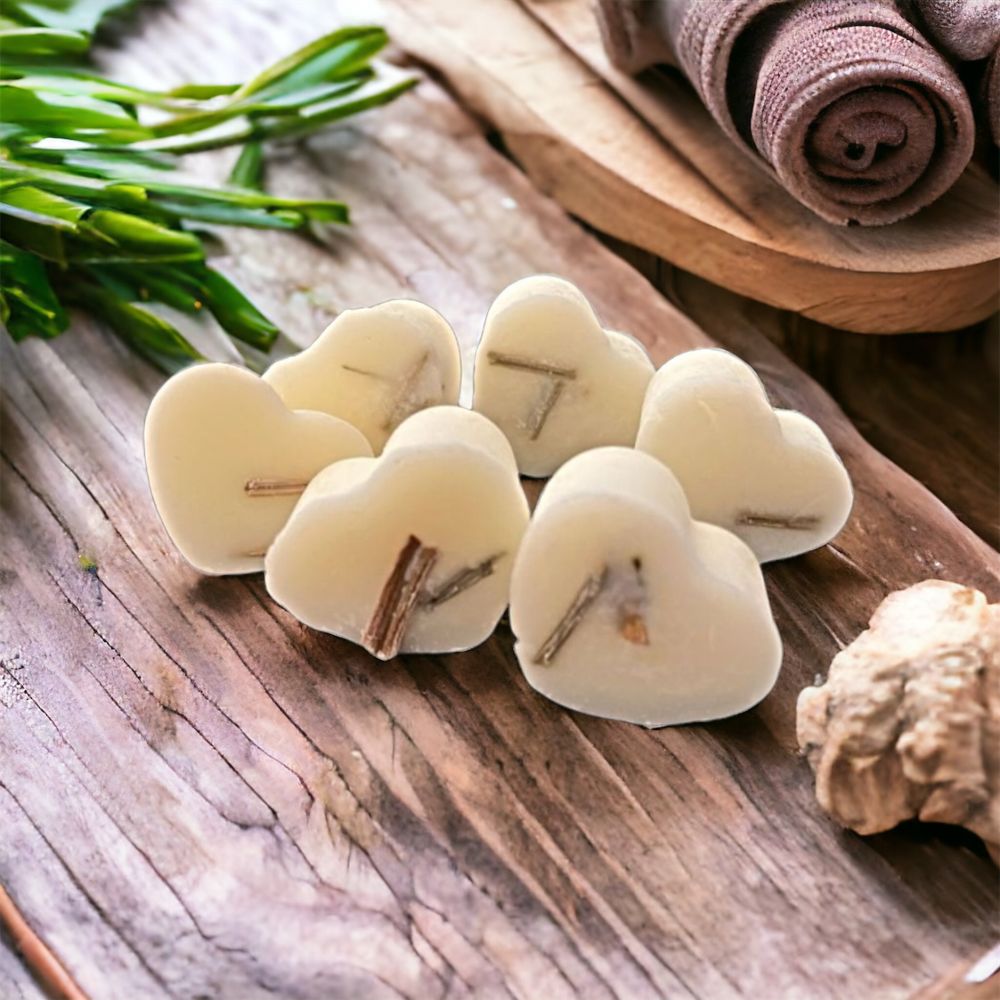 Wax Melts Heart Shaped Botanicals